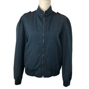 LONDON FOG Jacket Men's Size 38 REG Blue Lightweight Vintage